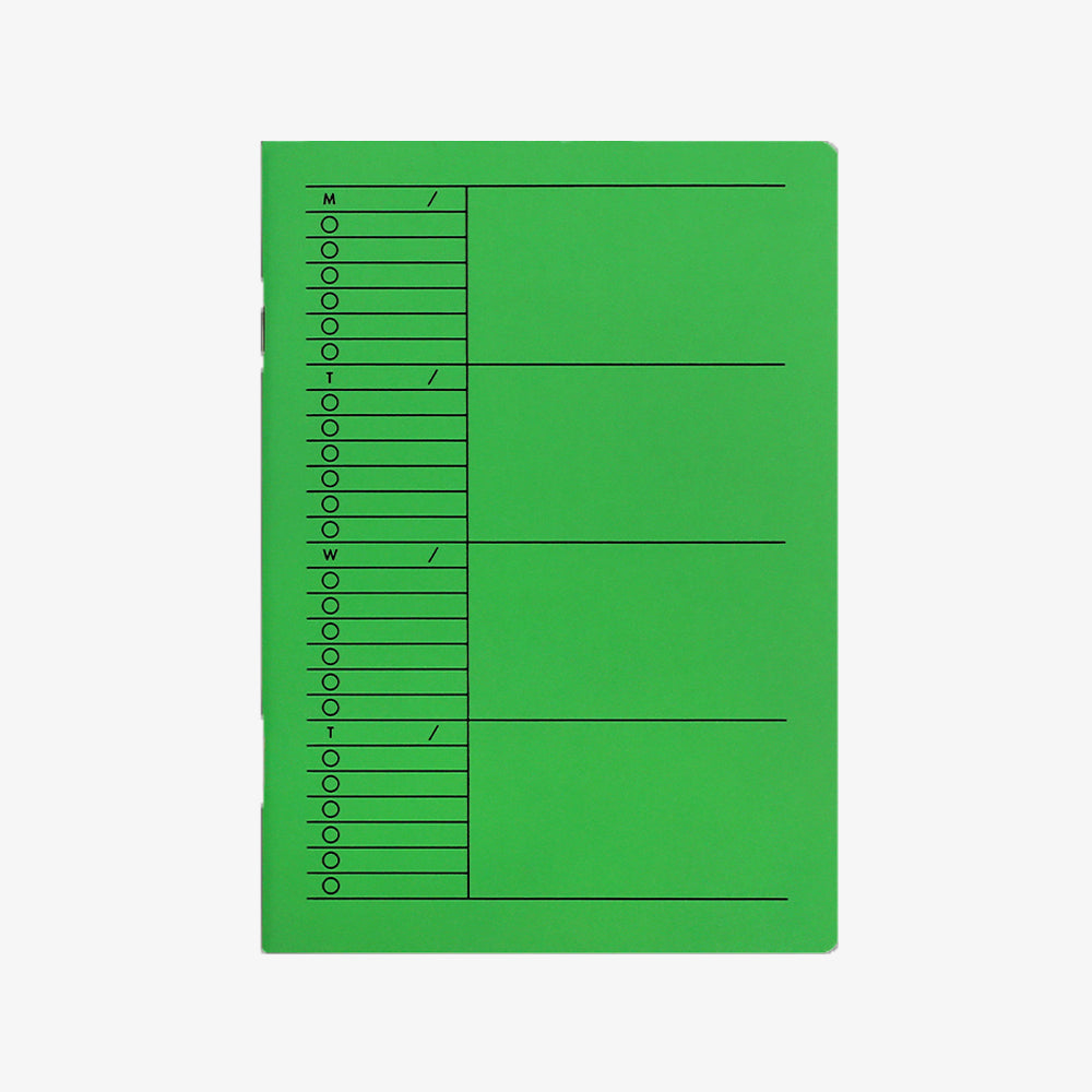 oh lolly day [Note] O,LD! A5 note [Weekly plan(green)]