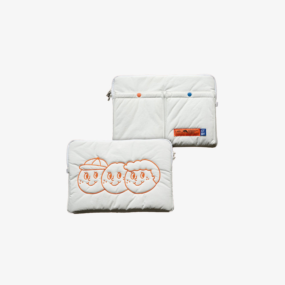 Oh Lolly Day [O,LD! X Sweetch] Pochette pour ordinateur portable [13"_Blanc]