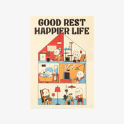Oh, la journée des bonbons ! [Affiche] A3_good rest Affiche de la maison MNNS [journée]