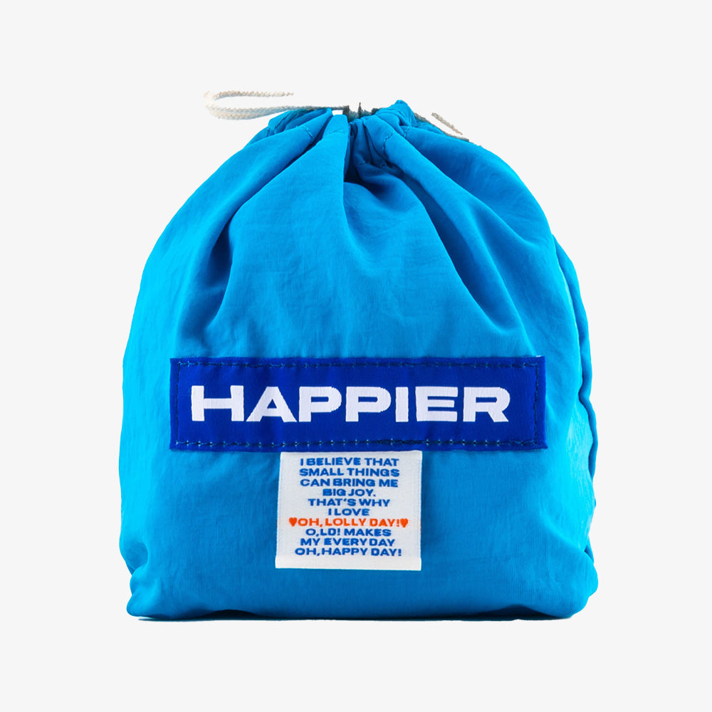 oh lolly day [Pouch] Happier label fortune pouch_L [blue]