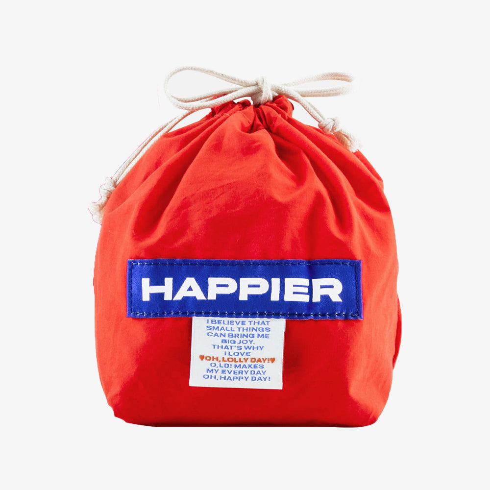 oh lolly day [Pouch] Happier label fortune pouch_L [red]