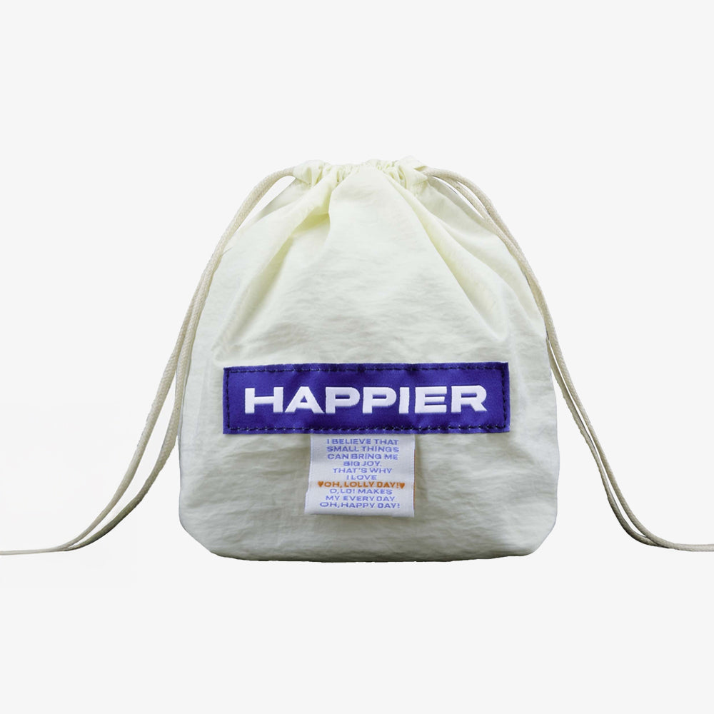 oh lolly day [Pouch] Happier label fortune pouch_S [ivory]
