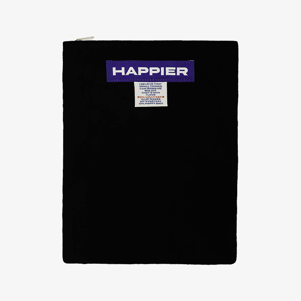 oh lolly day [Pouch] Happier label pouch_L [black]