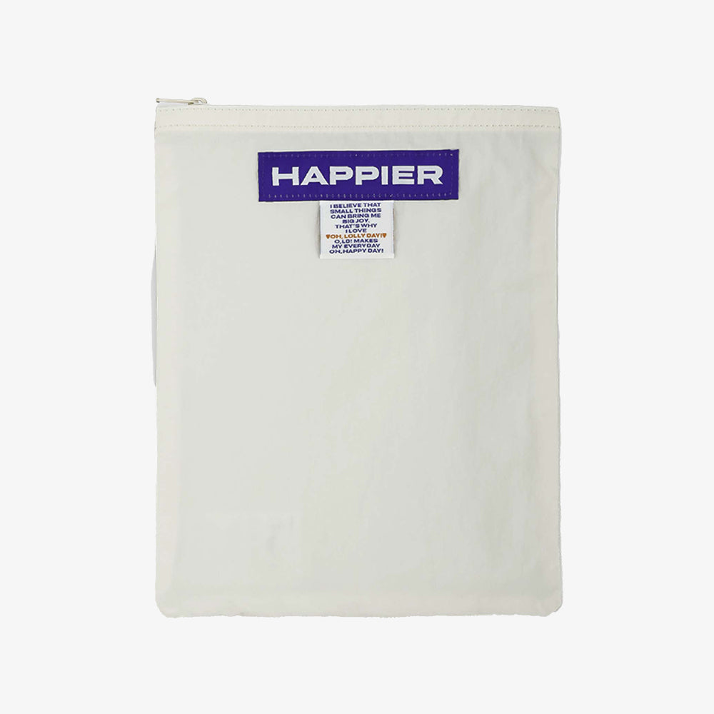 oh lolly day [Pouch] Happier label pouch_L [ivory]