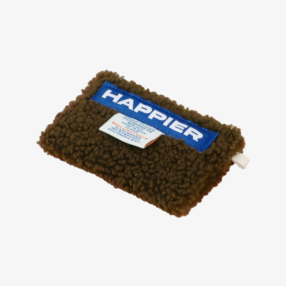 oh lolly day [Pouch] Happier label pouch_S_boucle [brown]