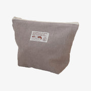 Oh Lolly Day [Pochette] Pochette triangulaire en velours côtelé, taille M [gris clair]
