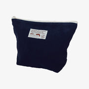 Oh, jour des bonbons ! [Pochette] Pochette triangulaire en velours côtelé, taille M [marine]