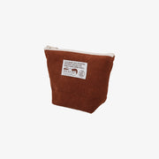 Oh, jour des bonbons ! [Pochette] Pochette triangulaire en velours côtelé, taille S [marron]