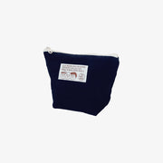 Oh, jour des bonbons ! [Pochette] Pochette triangulaire en velours côtelé, taille S [marine]