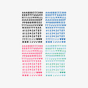 Oh, jour des bonbons ! [Autocollant] O,LD ! Pack d'autocollants alphabet