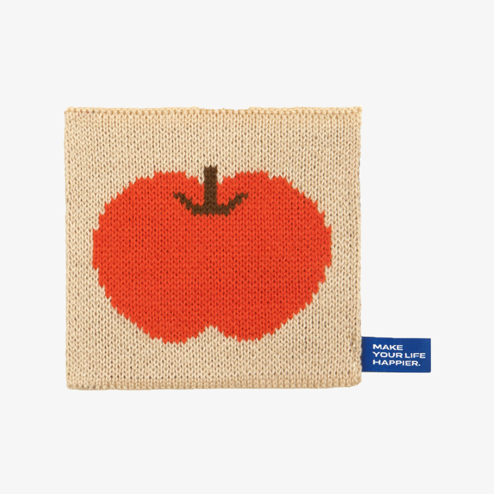 oh lolly day [Tea coaster] Four seasons knit coaster [autumn]