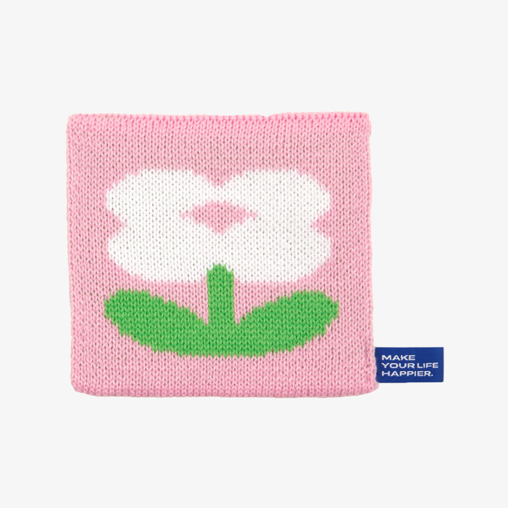 oh lolly day [Tea coaster] Four seasons knit coaster [spring]