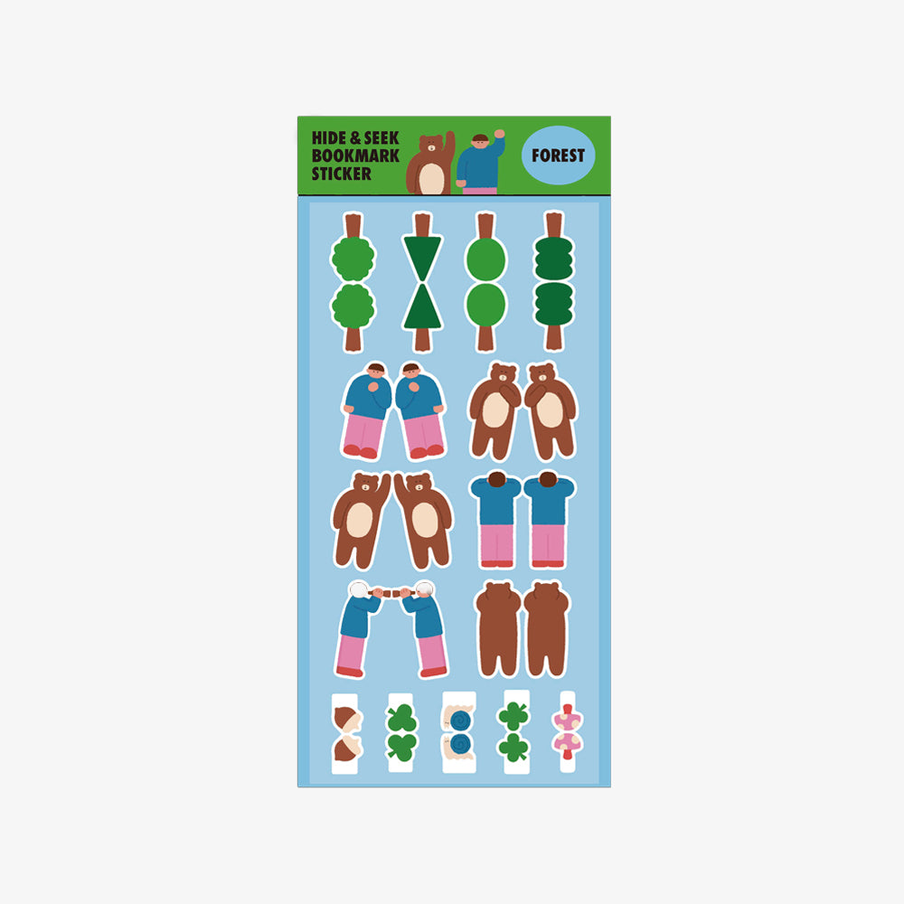 oh lolly day [sticker] Hide & Seek Bookmark Sticker [Forest]